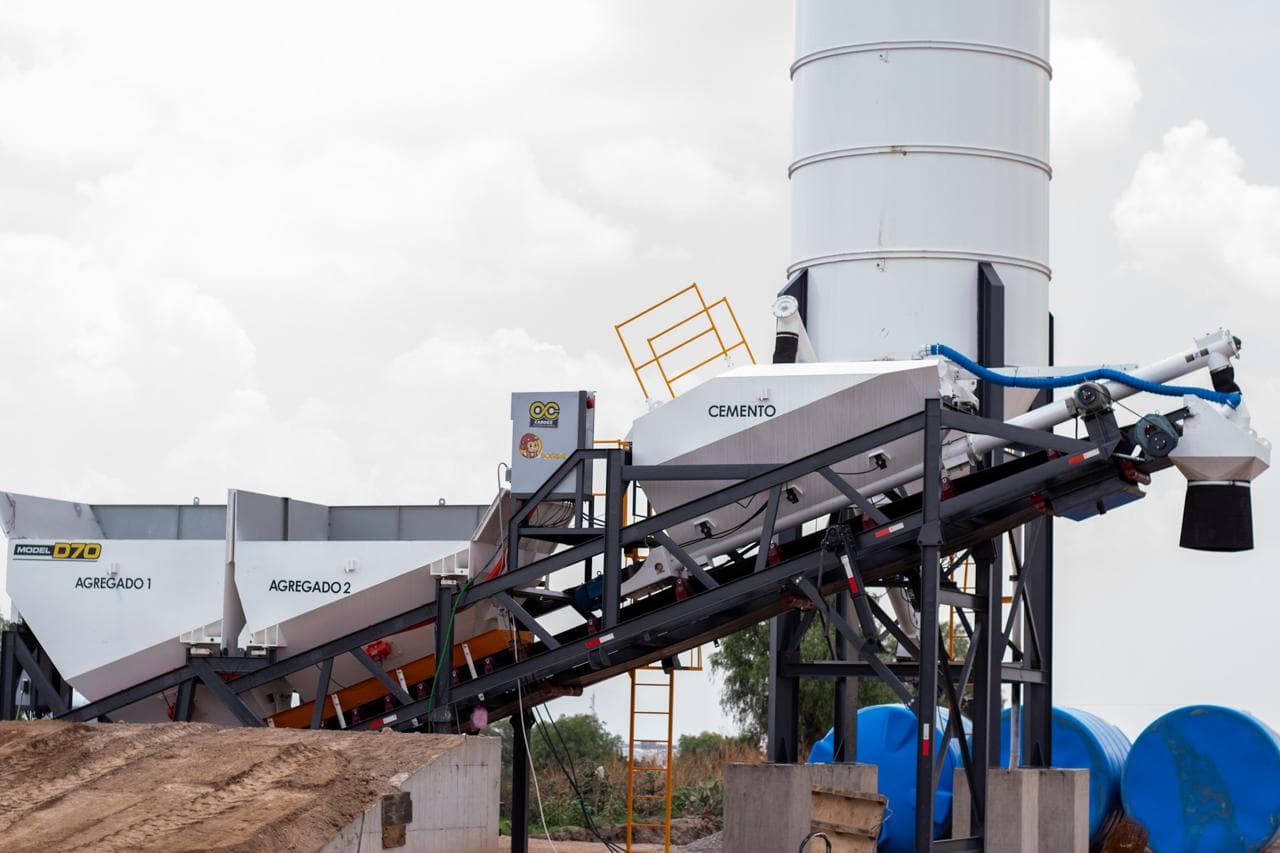 Planta dosificadora de concreto D70 Bosemi